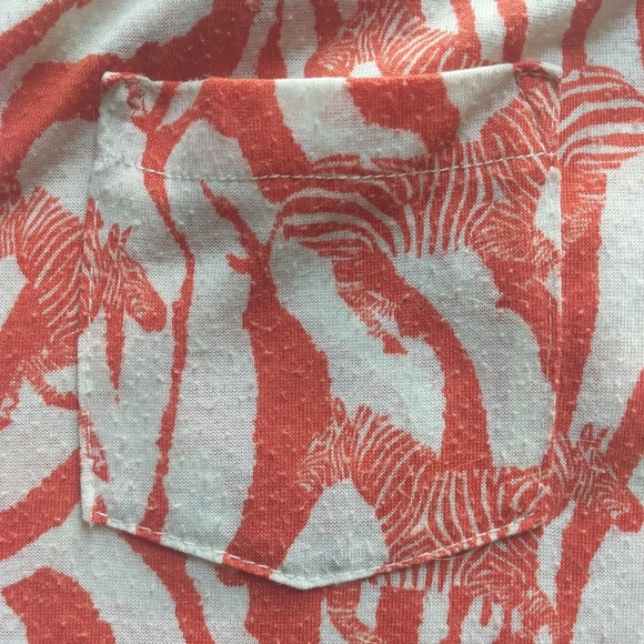 H&M Zebra Print Sleeveless V-Neck Top M - Picture 7 of 7